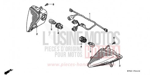 CLIGNOTANT FES250X de 1999